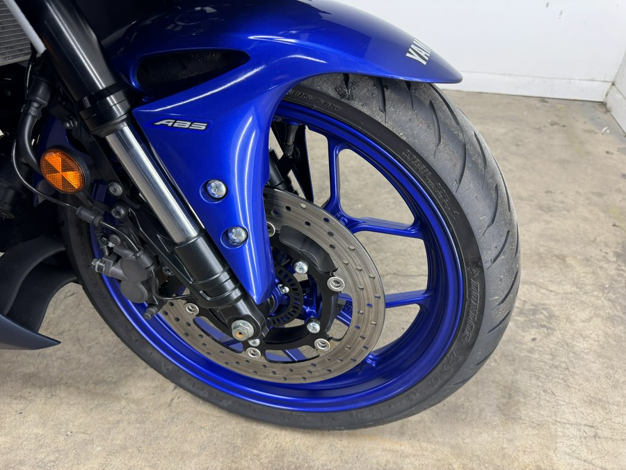 2024 Yamaha YZF-R3 Team Yamaha Blue - 015449
