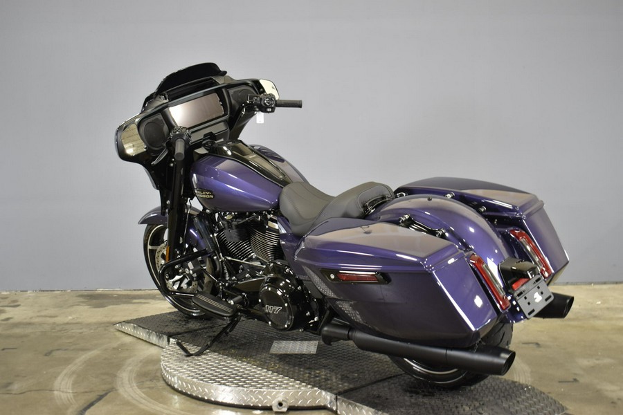2026 Harley-Davidson Street Glide Purple Abyss Black Trim
