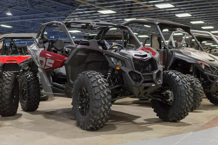 2024 Can-Am® Maverick X3 DS Turbo Fiery Red & Hyper Silver