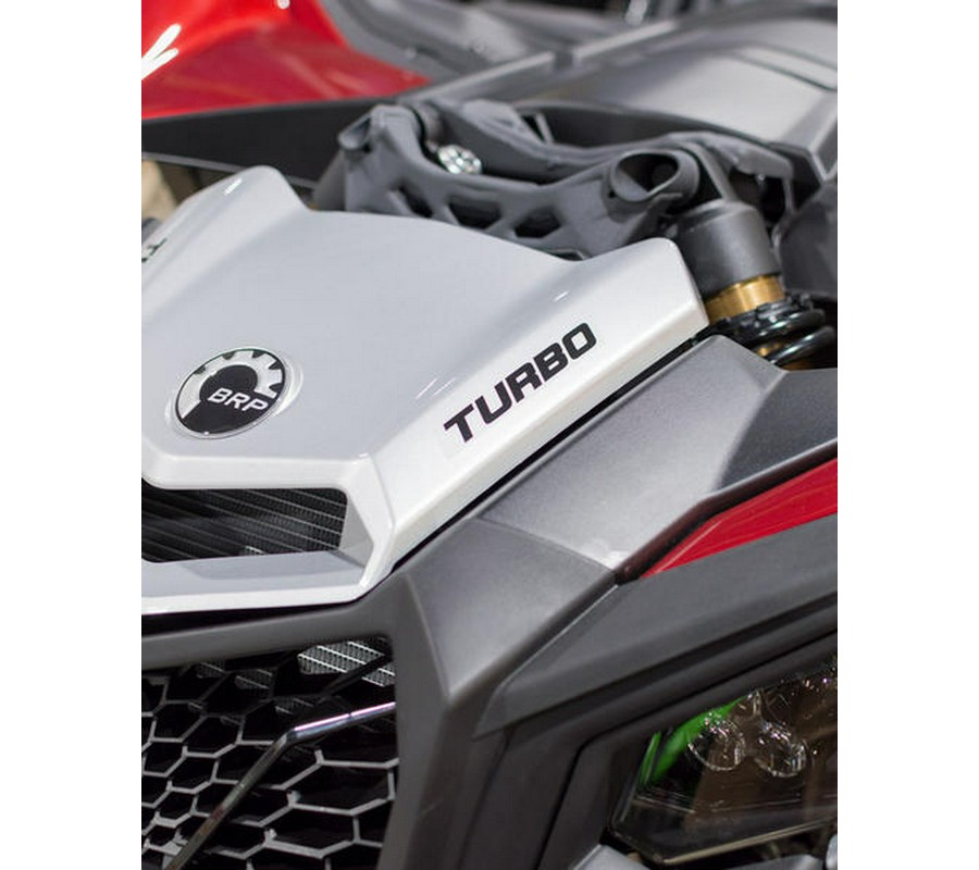 2024 Can-Am® Maverick X3 DS Turbo Fiery Red & Hyper Silver