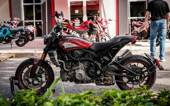 2022 Indian Motorcycle® FTR S Maroon Metallic