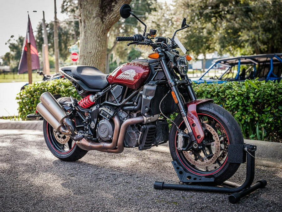 2022 Indian Motorcycle® FTR S Maroon Metallic