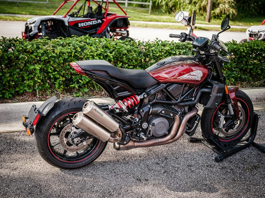 2022 Indian Motorcycle® FTR S Maroon Metallic