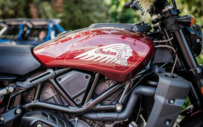 2022 Indian Motorcycle® FTR S Maroon Metallic