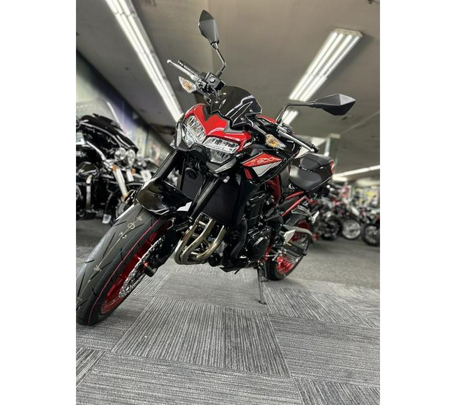 2024 Kawasaki Z900 ABS Candy Persimmon Red/Ebony