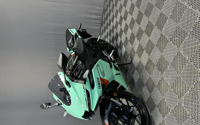 2026 YAMAHA YZF R3 MIAMI MINT GREEN MATTE STEALTH BLACK