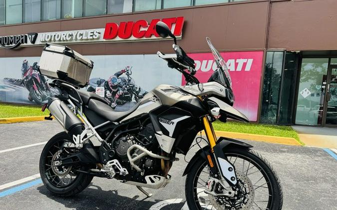 2023 Triumph Tiger 900 Rally Pro Matte Khaki Green