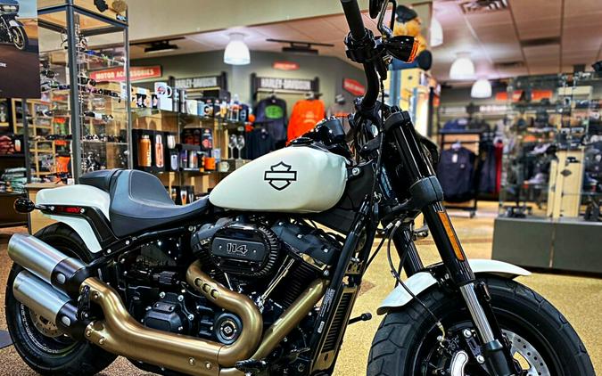 2019 Harley-Davidson Fat Bob 114 Bonneville Salt Denim