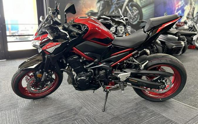 2024 Kawasaki Z900 ABS Candy Persimmon Red/Ebony