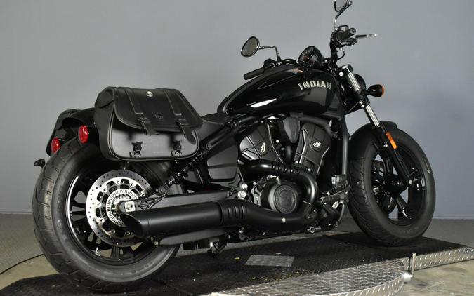2025 Indian Motorcycle Scout Sixty Bobber Black Metallic