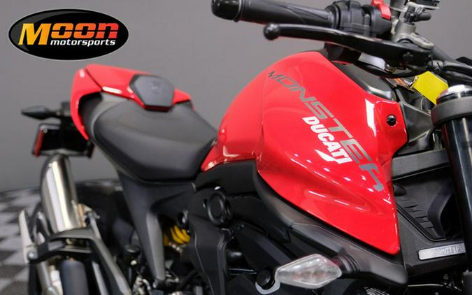 2023 Ducati Monster + Ducati Red