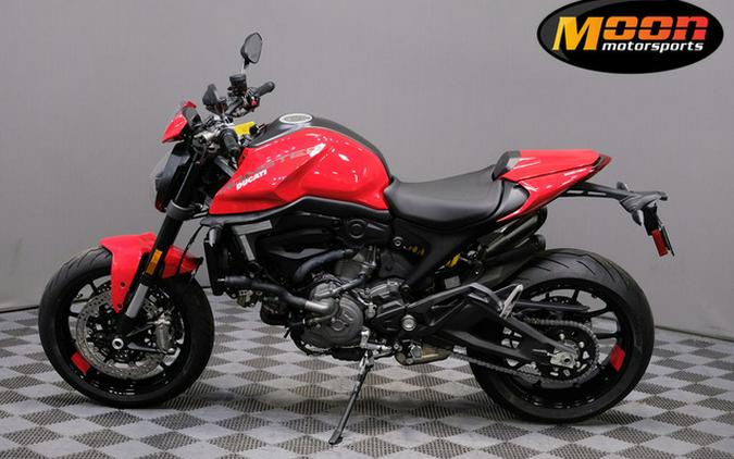 2023 Ducati Monster + Ducati Red