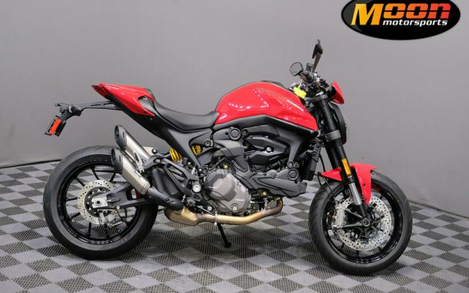 2023 Ducati Monster + Ducati Red