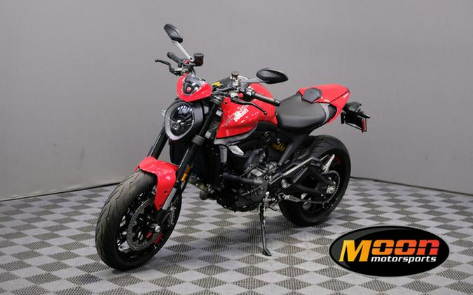 2023 Ducati Monster + Ducati Red