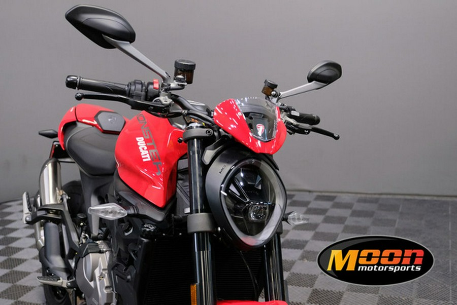 2023 Ducati Monster + Ducati Red