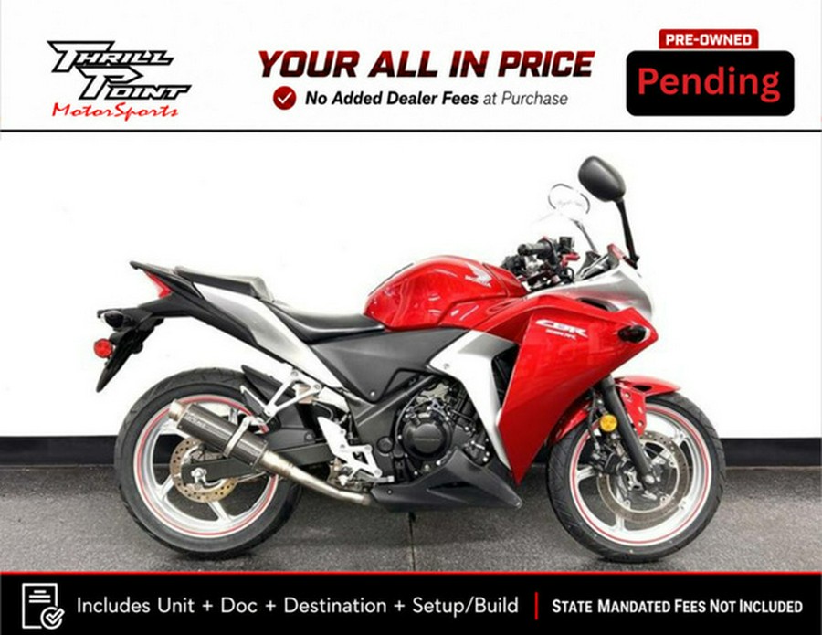 2012 Honda CBR 250R