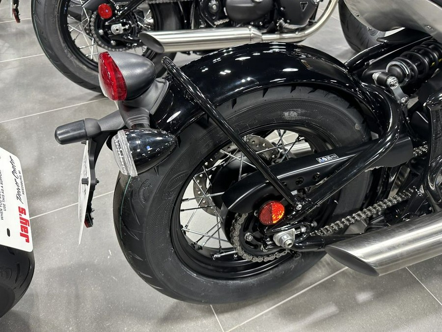 2024 Triumph Bonneville Bobber Jet Black/Ash Gray