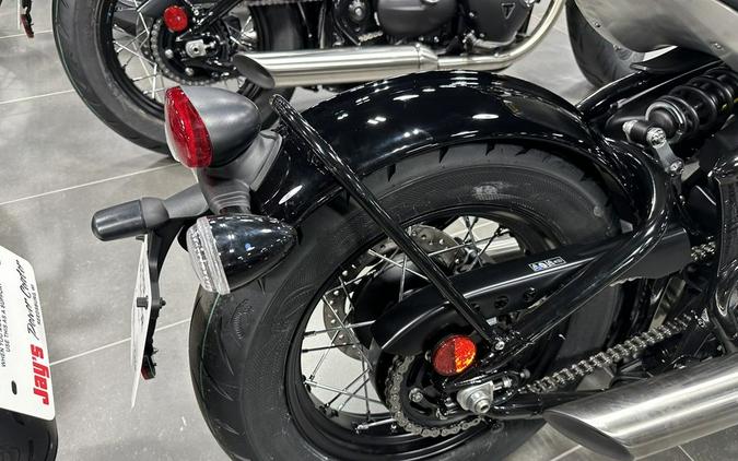 2024 Triumph Bonneville Bobber Jet Black/Ash Gray