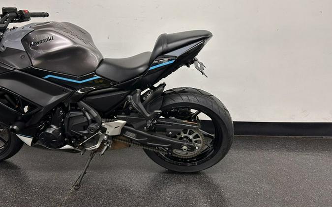 2021 Kawasaki Ninja 650 ABS Metallic Graphite Gray/Metallic Spark Black