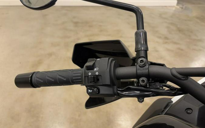 2025 Kawasaki KLR650 Pearl Crystal White/Metallic Carbon Gray A