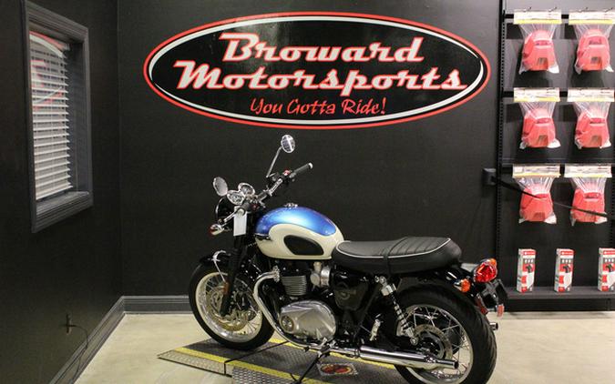 2026 Triumph Bonneville T120 Aegean blue