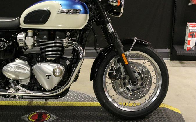 2026 Triumph Bonneville T120 Aegean blue