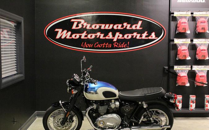 2026 Triumph Bonneville T120 Aegean blue