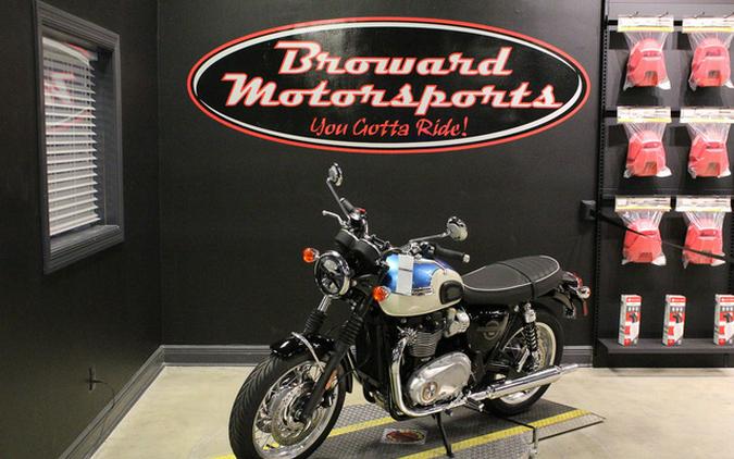 2026 Triumph Bonneville T120 Aegean blue