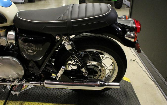 2026 Triumph Bonneville T120 Aegean blue