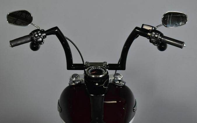2021 Harley-Davidson Softail Slim Midnight Crimson & Stone Washed White Pearl