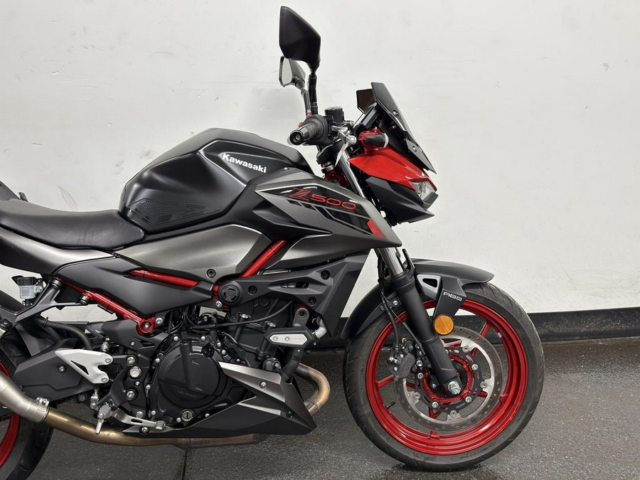 2024 Kawasaki Z500 SE ABS