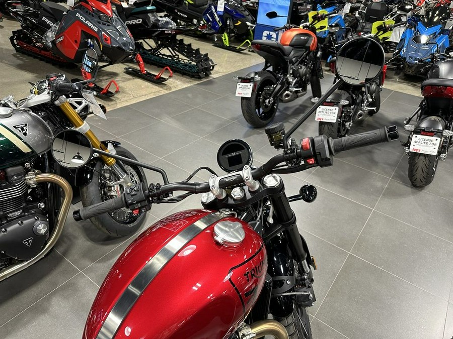 2024 Triumph Scrambler 1200 X Carnival Red