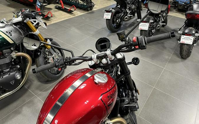 2024 Triumph Scrambler 1200 X Carnival Red