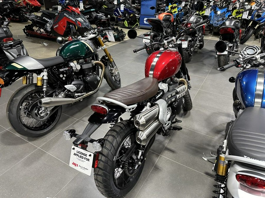 2024 Triumph Scrambler 1200 X Carnival Red