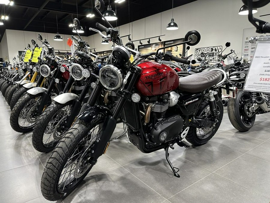 2024 Triumph Scrambler 1200 X Carnival Red