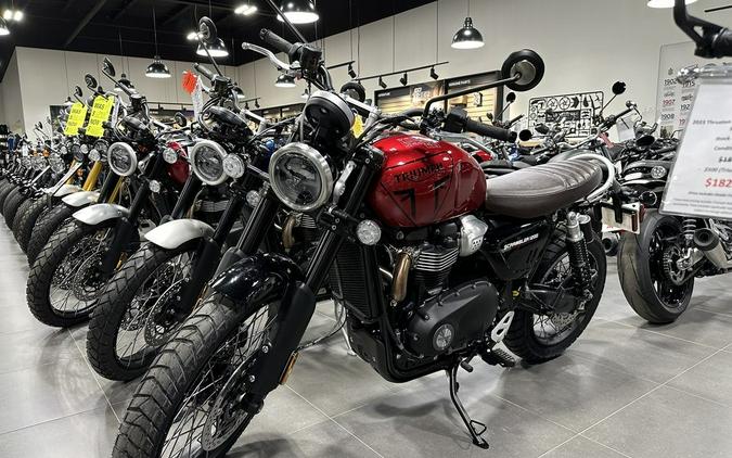 2024 Triumph Scrambler 1200 X Carnival Red