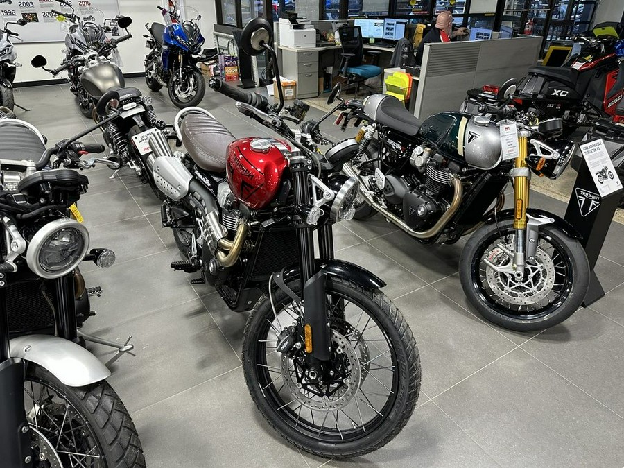 2024 Triumph Scrambler 1200 X Carnival Red