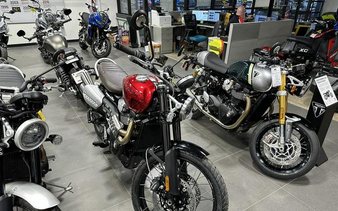 2024 Triumph Scrambler 1200 X Carnival Red