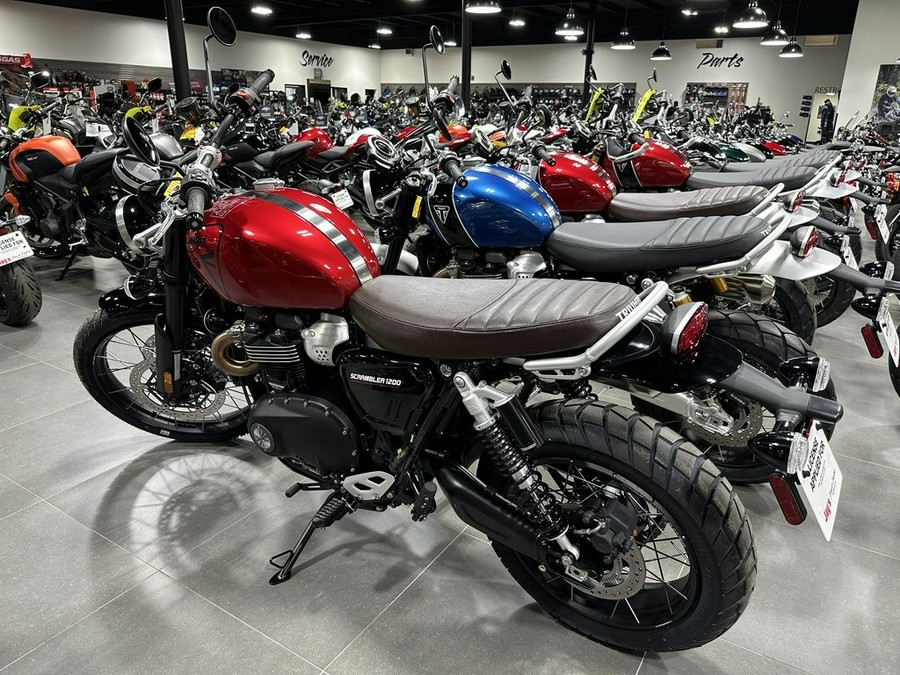 2024 Triumph Scrambler 1200 X Carnival Red