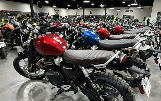 2024 Triumph Scrambler 1200 X Carnival Red