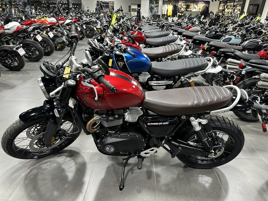 2024 Triumph Scrambler 1200 X Carnival Red