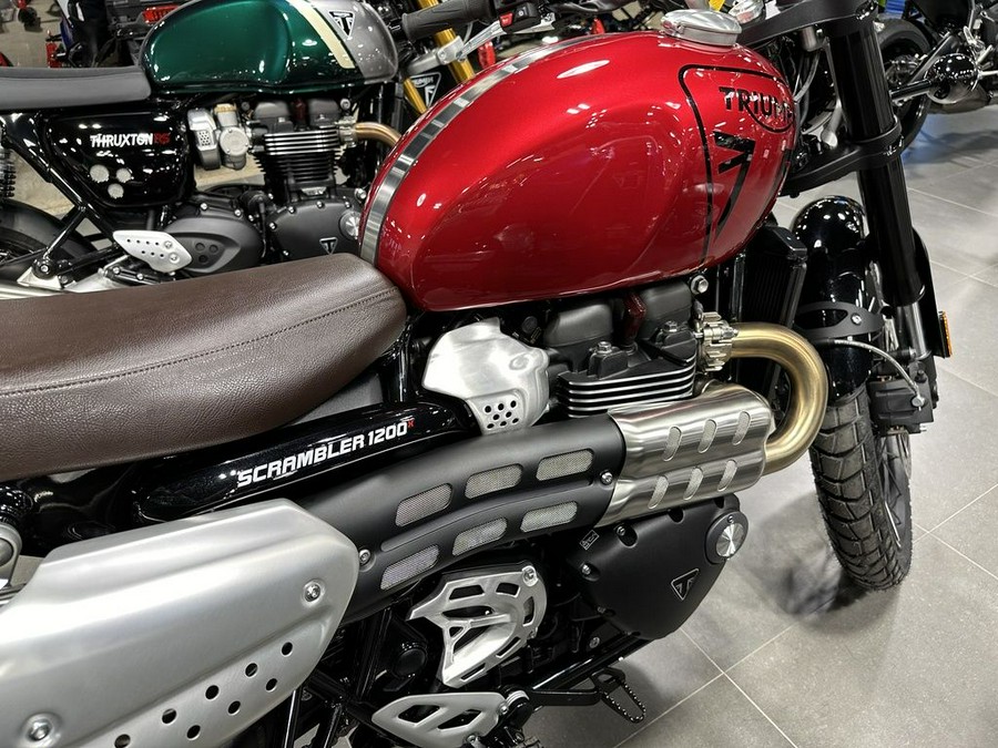 2024 Triumph Scrambler 1200 X Carnival Red