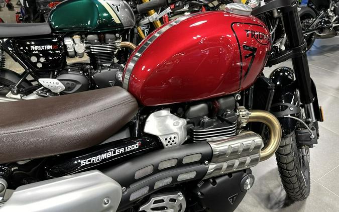 2024 Triumph Scrambler 1200 X Carnival Red