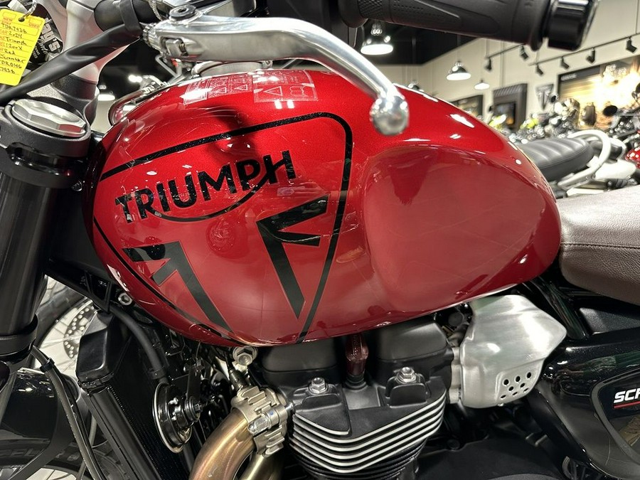 2024 Triumph Scrambler 1200 X Carnival Red
