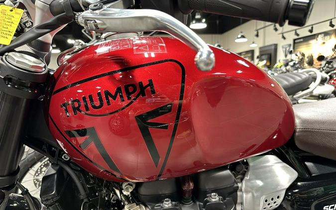 2024 Triumph Scrambler 1200 X Carnival Red