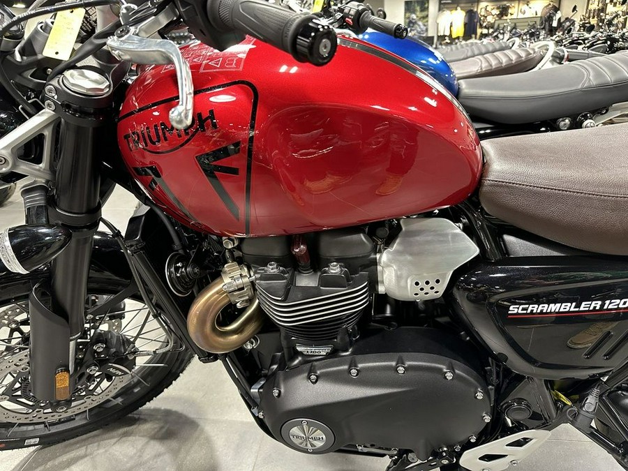 2024 Triumph Scrambler 1200 X Carnival Red