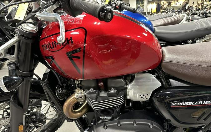 2024 Triumph Scrambler 1200 X Carnival Red