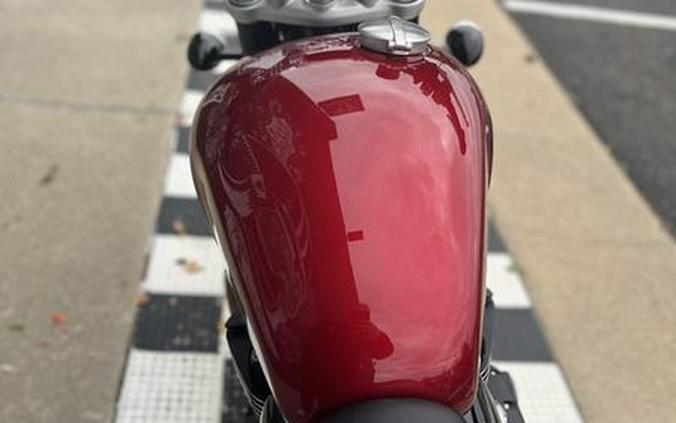 2024 Triumph Speed Twin 1200 Carnival Red/Storm Grey