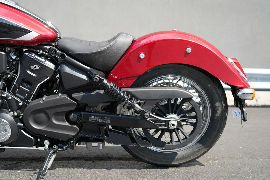 2026 Indian Motorcycle Scout Classic Sunset Red Metallic