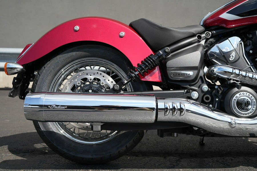 2026 Indian Motorcycle Scout Classic Sunset Red Metallic
